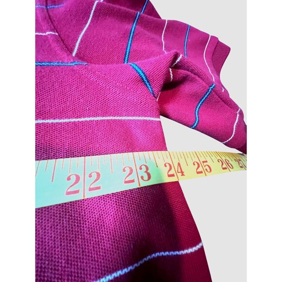 Brooks Brothers Red Striped Polo Shirt Size Large - Picture 3 of 6